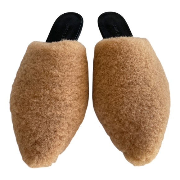 Jenni Kayne Shearling Mules - Picture 4 of 12